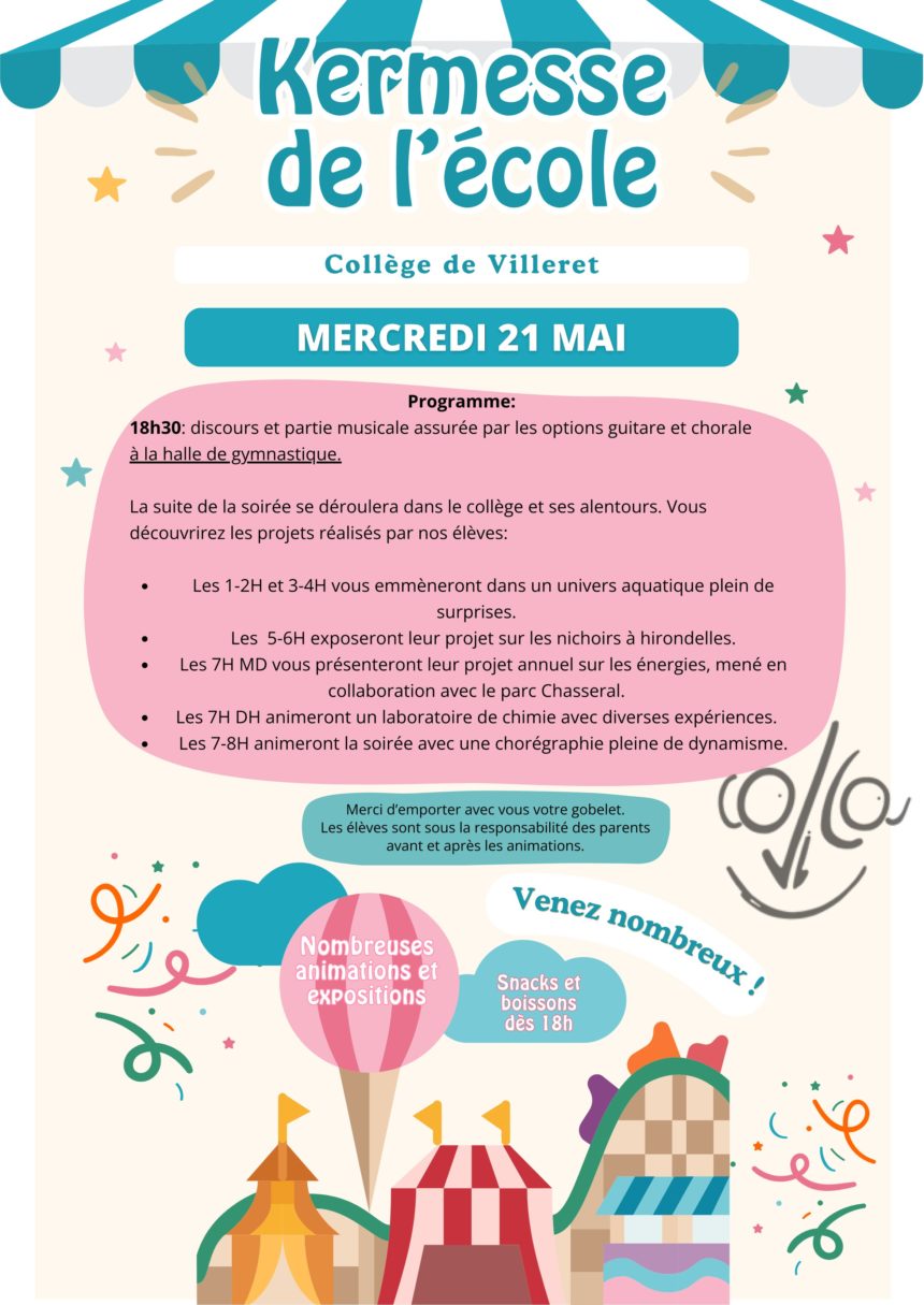 Kermesse de l’école